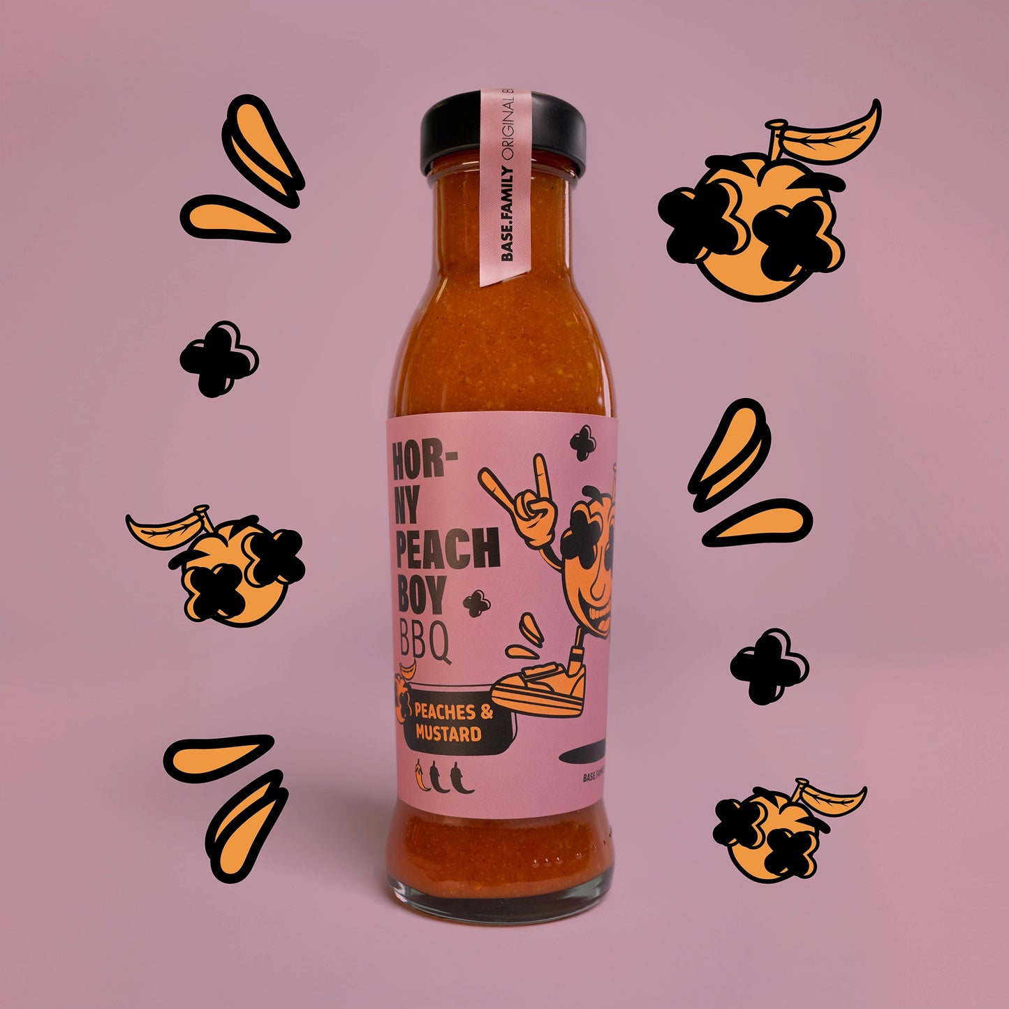 PEACHES & MUSTARD BBQ SAUCE