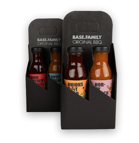 BBQ SAUCEN 4ER GESCHENK-SET